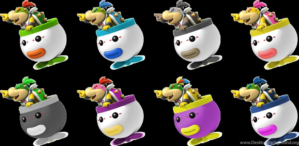 SSB4 Bowser Jr. Palettes By UMSAuthorLava On DeviantArt