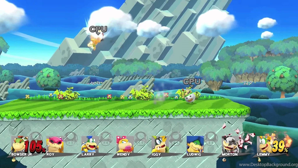 Super Smash Bros. For Wii U: 8 Player Smash, Bowser Jr ...