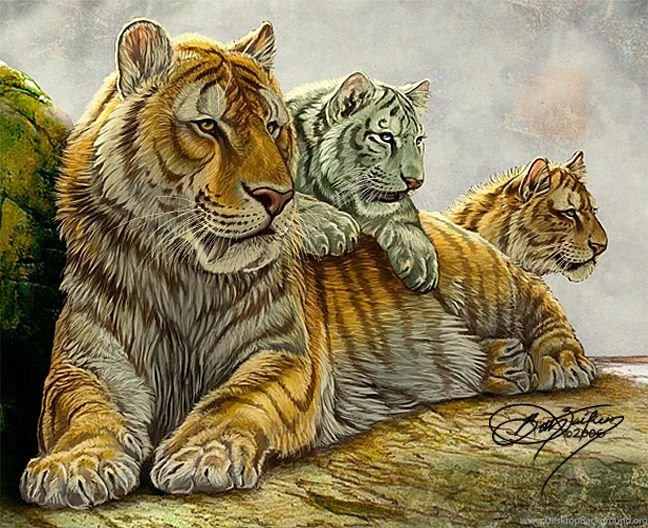 Sabertooth Family By Damalia On DeviantArt