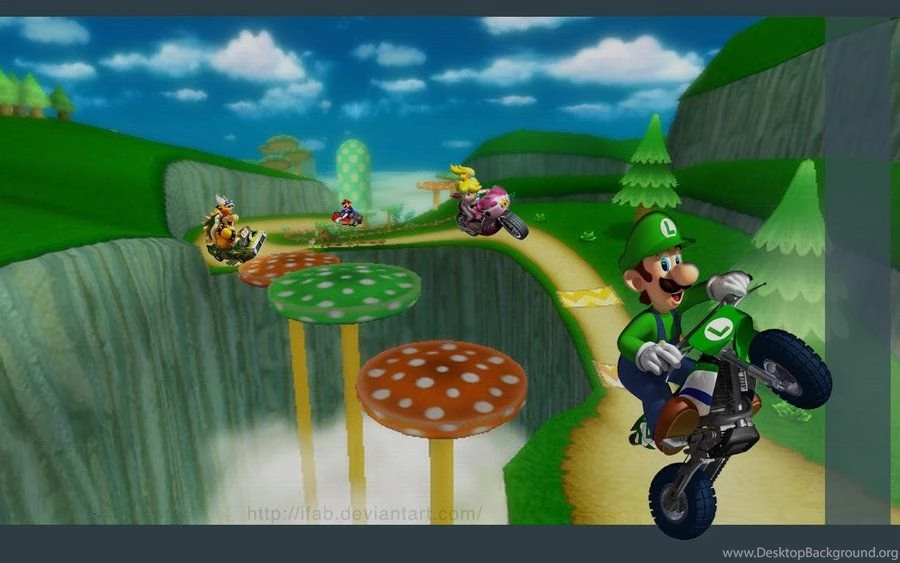 DeviantArt: More Like Mario Kart Wii Wallpapers By POOTERMAN