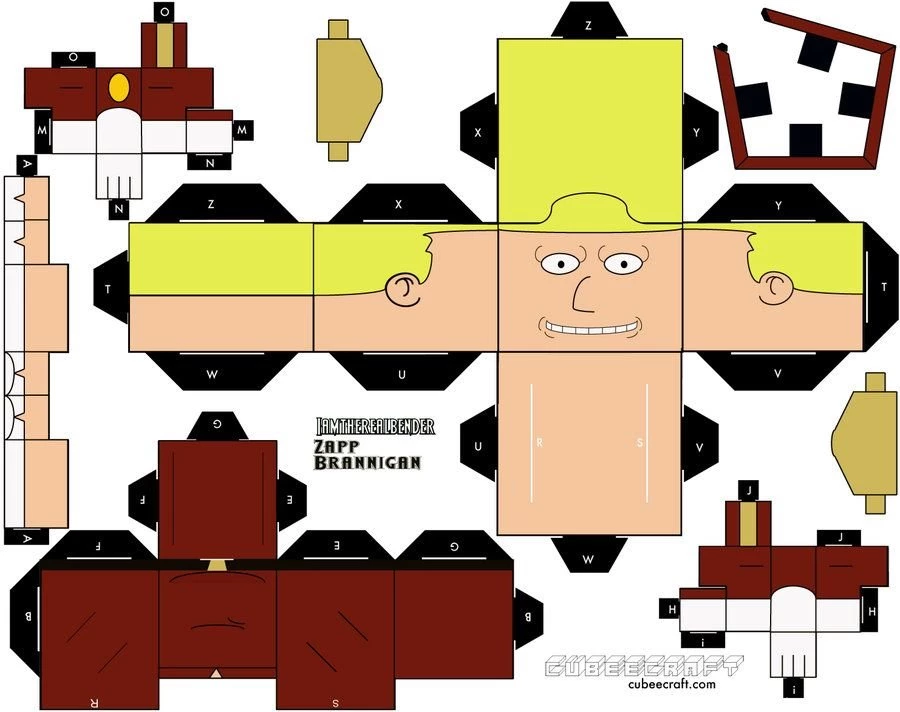 Zapp Brannigan Cubee By Iamtherealbender On DeviantArt