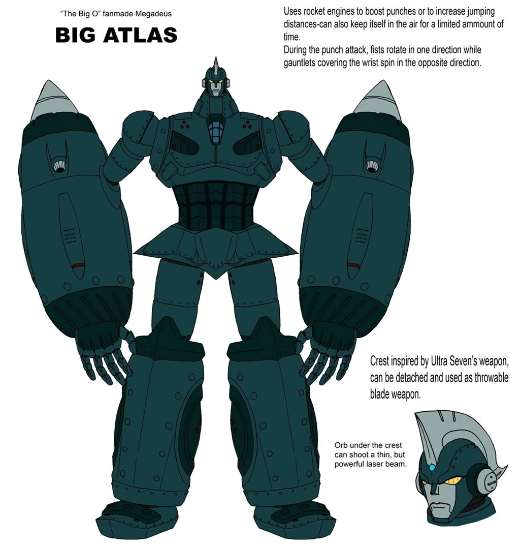 Big Atlas fanmade Megadeus By Crovirus On DeviantArt