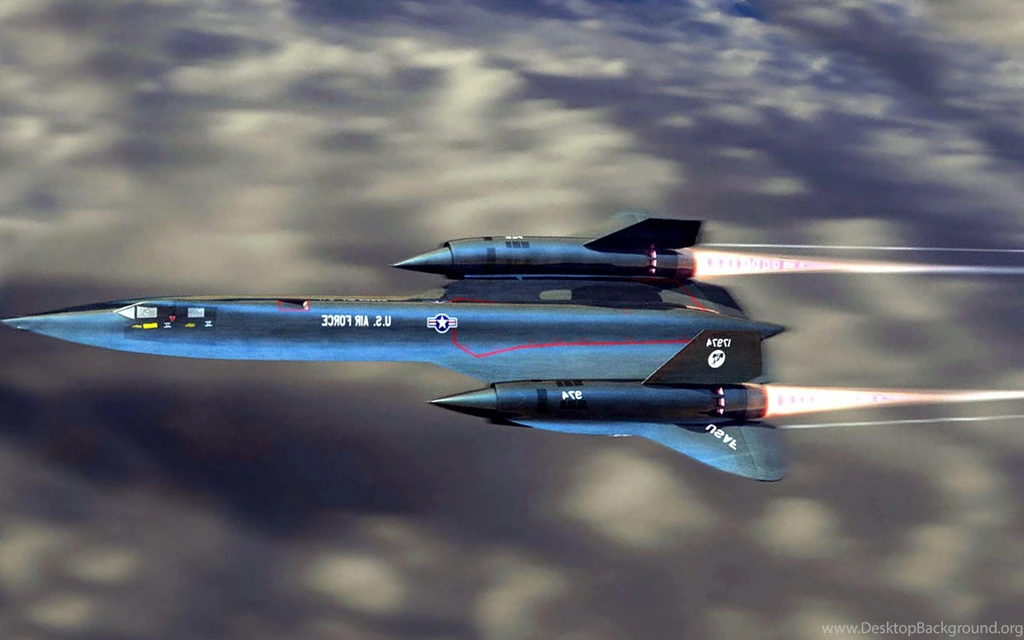 Lockheed SR 71 Blackbird In Flight Wallpapers