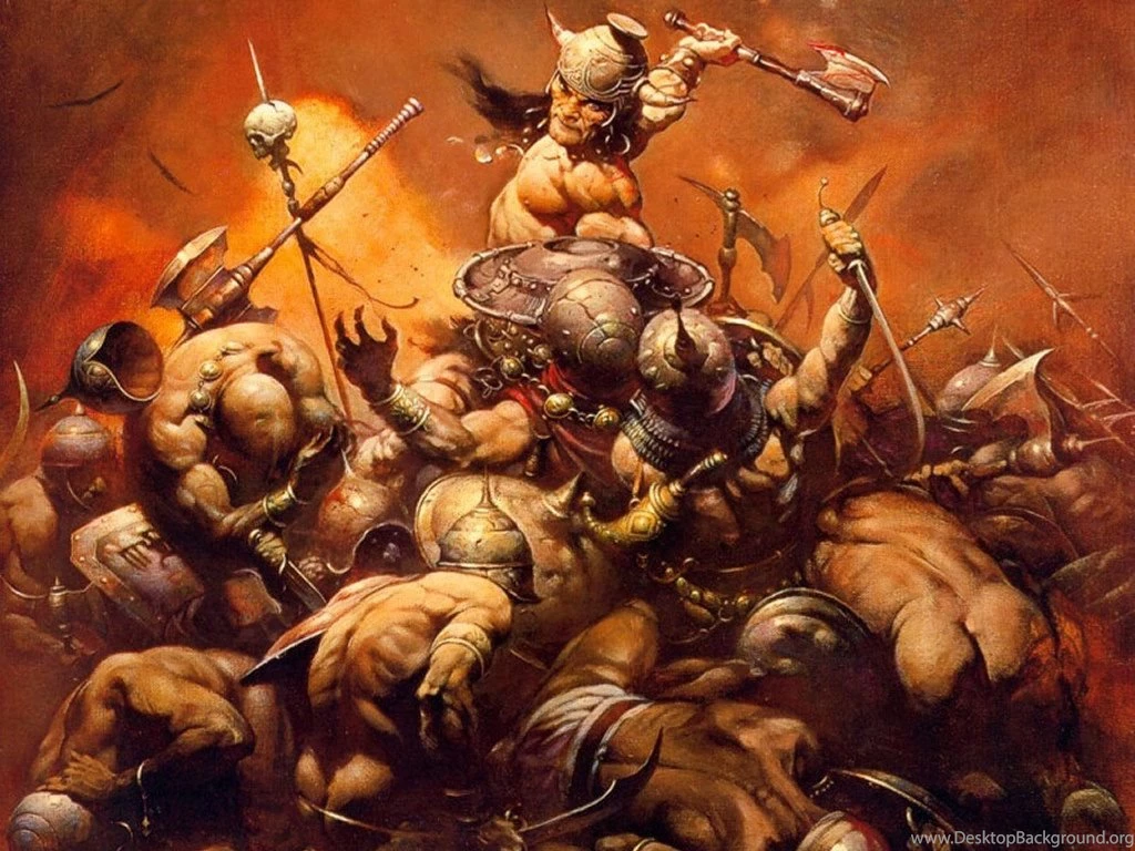 Frank frazetta the destroyer