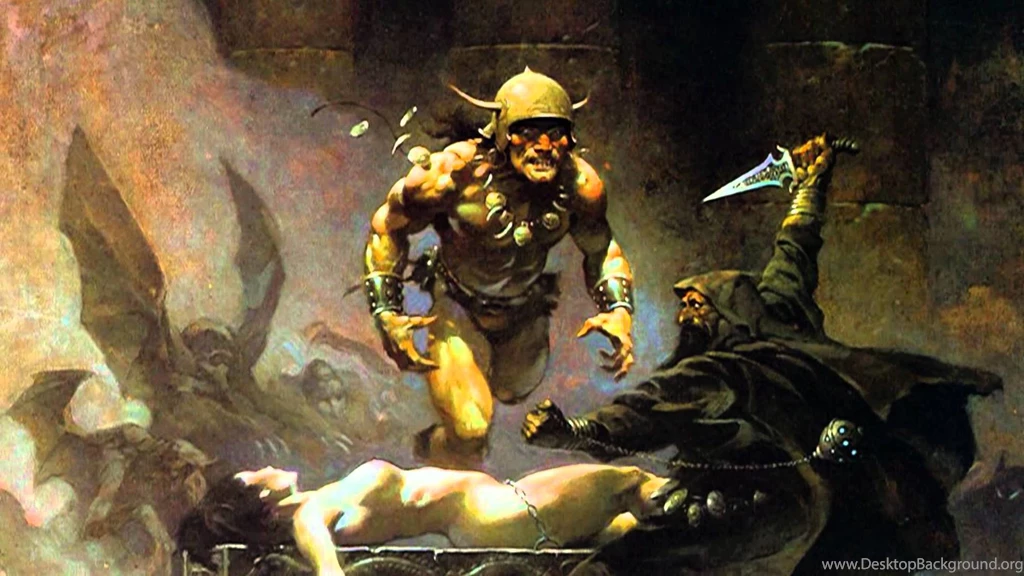 Homenaje A Frank Frazetta YouTube