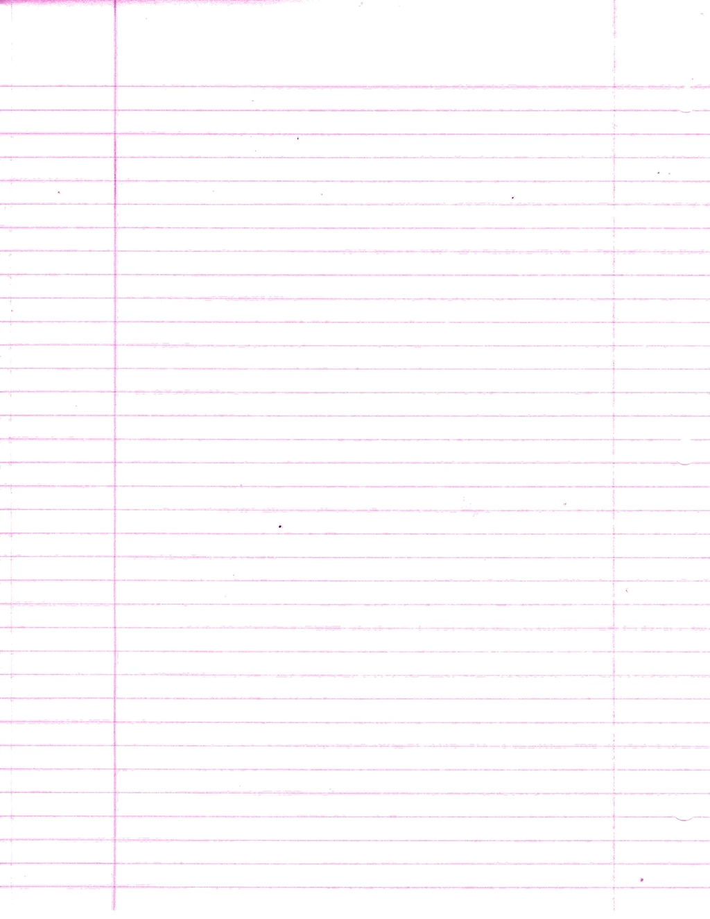 Notebook Paper Plain By FairyFindings On DeviantArt