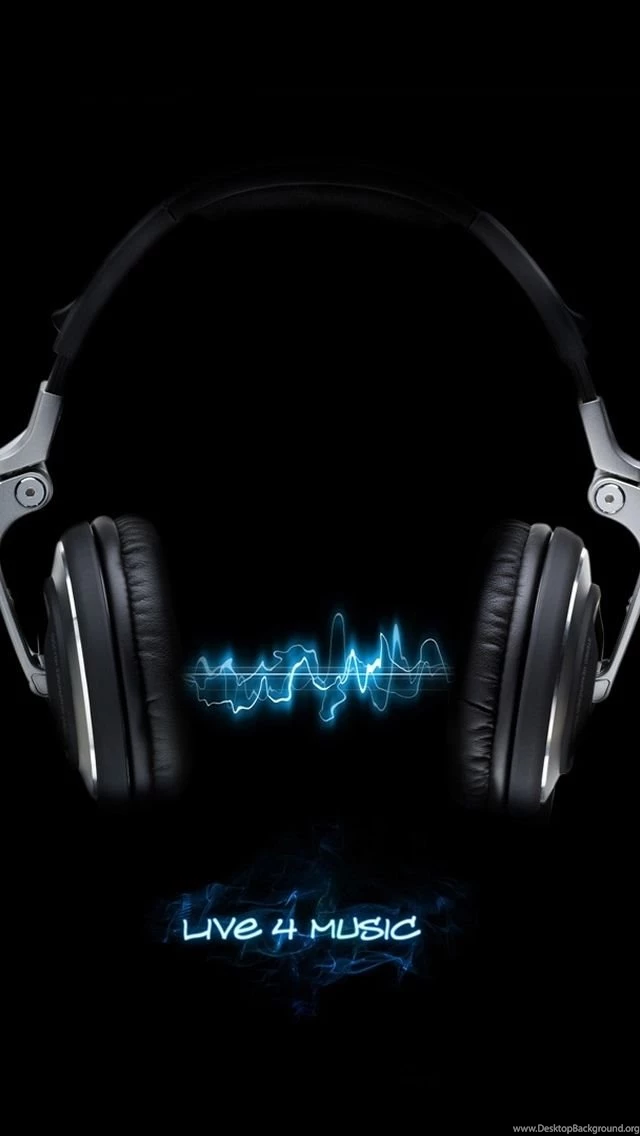 Live For Music iPhone 5s Wallpapers Download