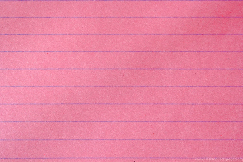 Pink Notebook Paper Texture Picture
