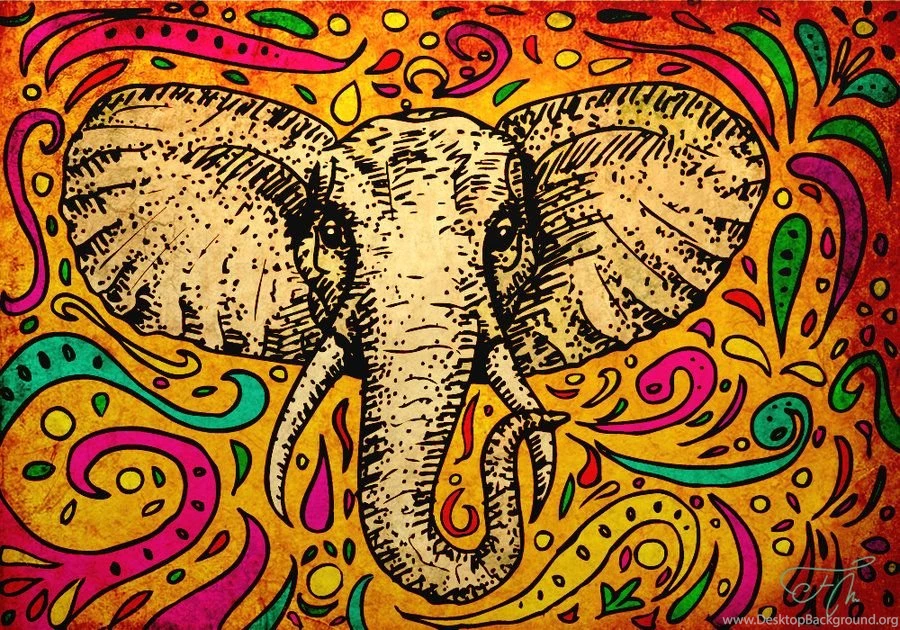 We Wanted To Draw Attention To Elephant Wallpapers Art.So Did You ...