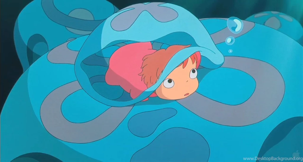 Ponyo Fish Wallpaper.