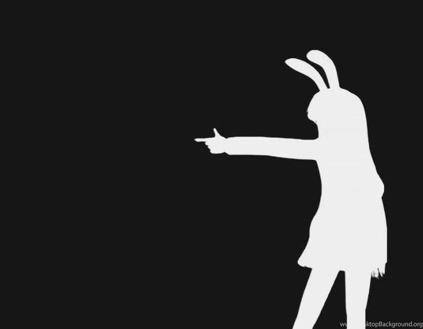 Touhou Bunny Girl Reisen Udongein Inaba Bad Apple