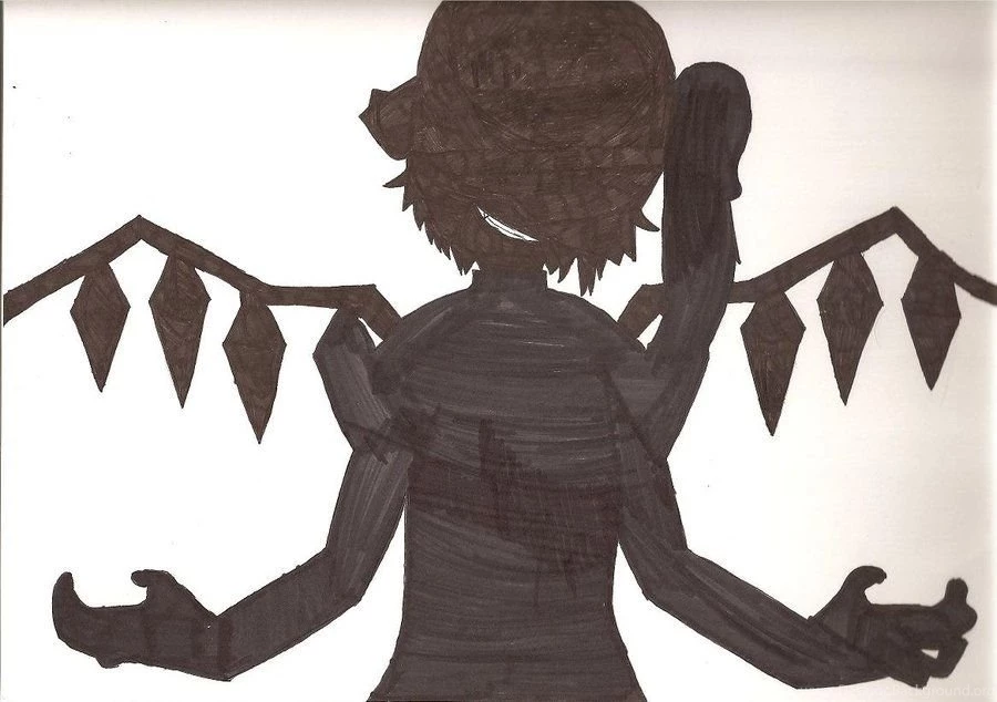 Bad Apple Flandre By Biancalovesdbz On DeviantArt