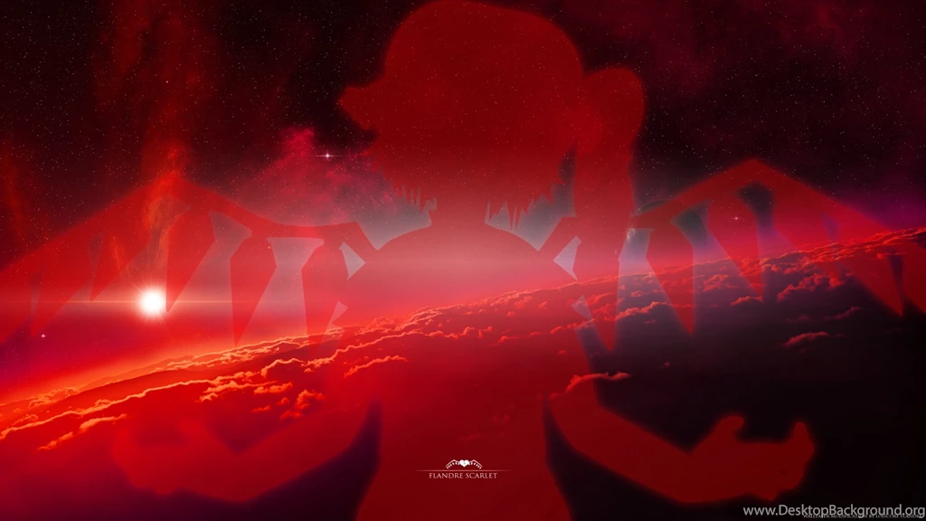 Bad Apple Flandre Scarlet Lolicore Sun Touhou Clouds
