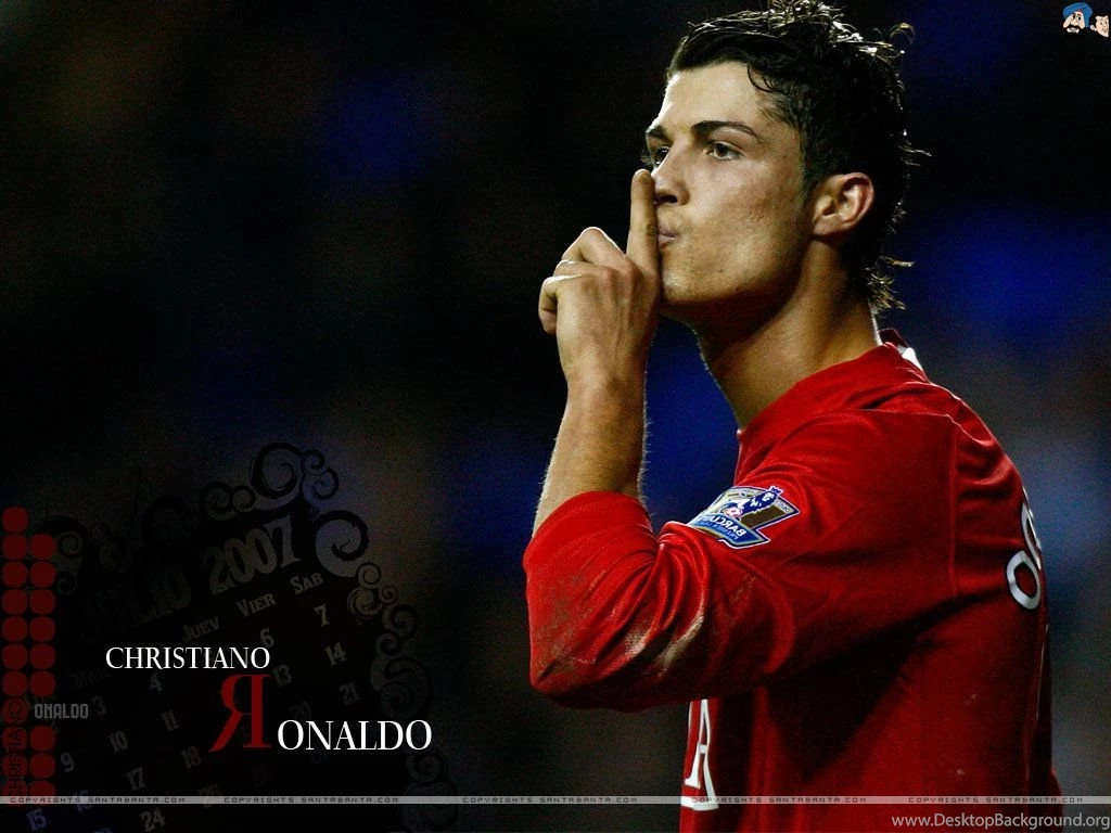 Wallpapers Tiro Libre De Cristiano Ronaldo Ejecutando Un Es ...