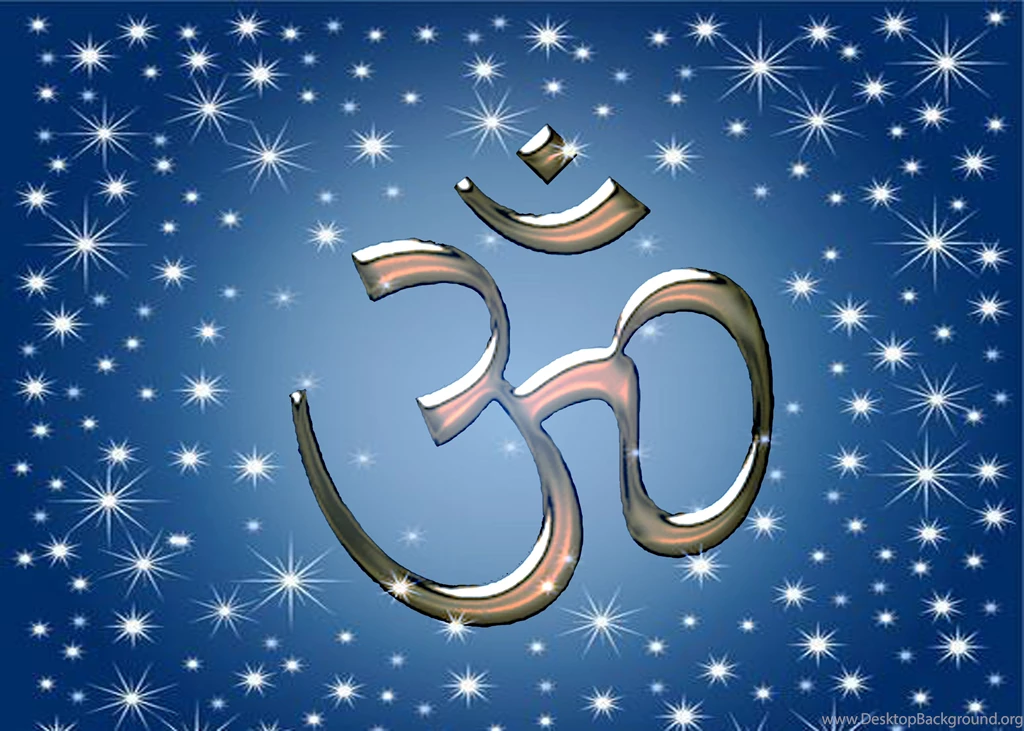 Aum Symbol On Blue Backgrounds By Looneymooney6 On DeviantArt