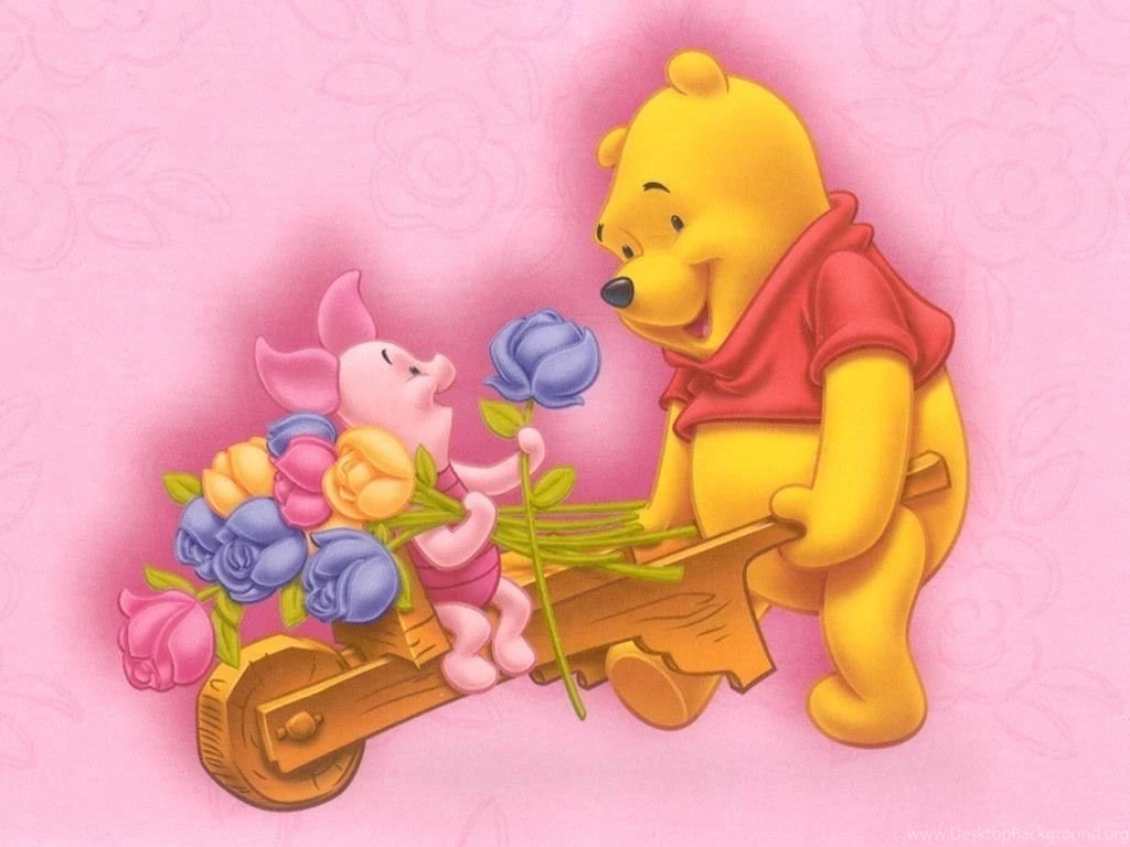 Pink Winnie The Pooh Wallpaper Free Download.jpg