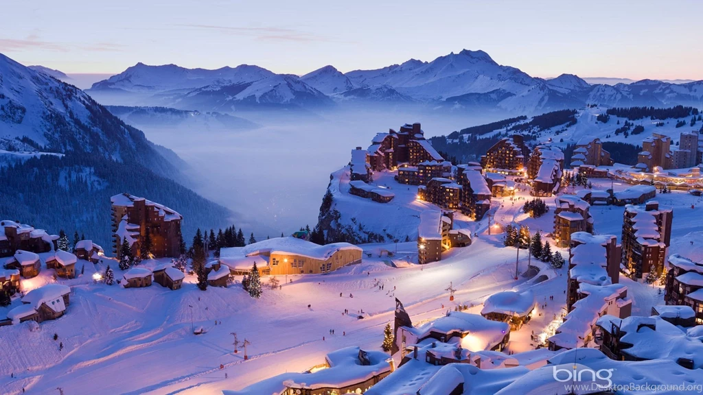 Download 1920x1080 Bing Winter Village Wallpapers