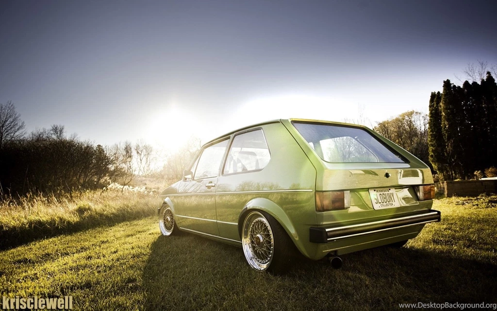 Gti Volkswagen Golf Lowered Stance Wallpapers