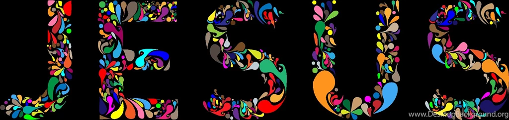Clipart Jesus Typography 4 No Backgrounds