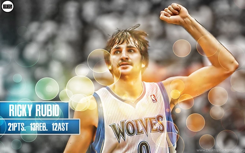 Ricky Rubio 1st NBA Triple Double 1280×800 Wallpapers