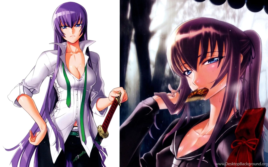 Wallpapers Of Saeko Busujim From High School Of The Dead Imgur