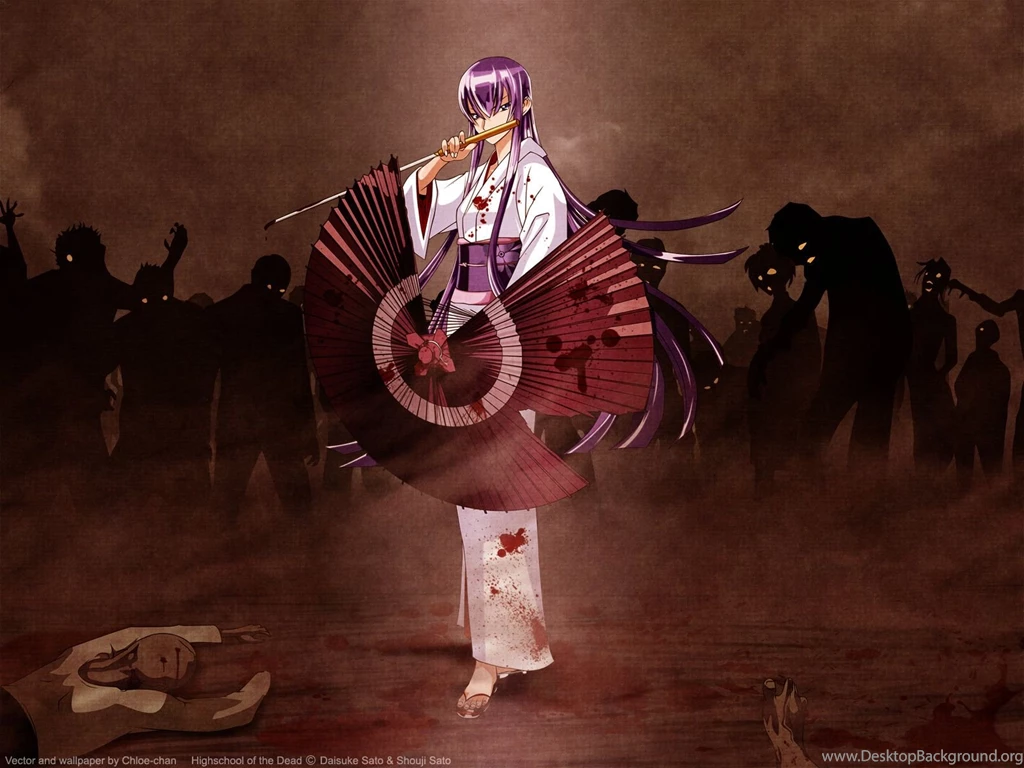 Saeko Highschool Of The Dead Wallpapers (14804357) Fanpop