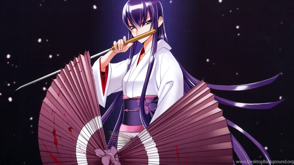 Wallpapers Of Saeko Busujima From High School Of The Dead Imgur