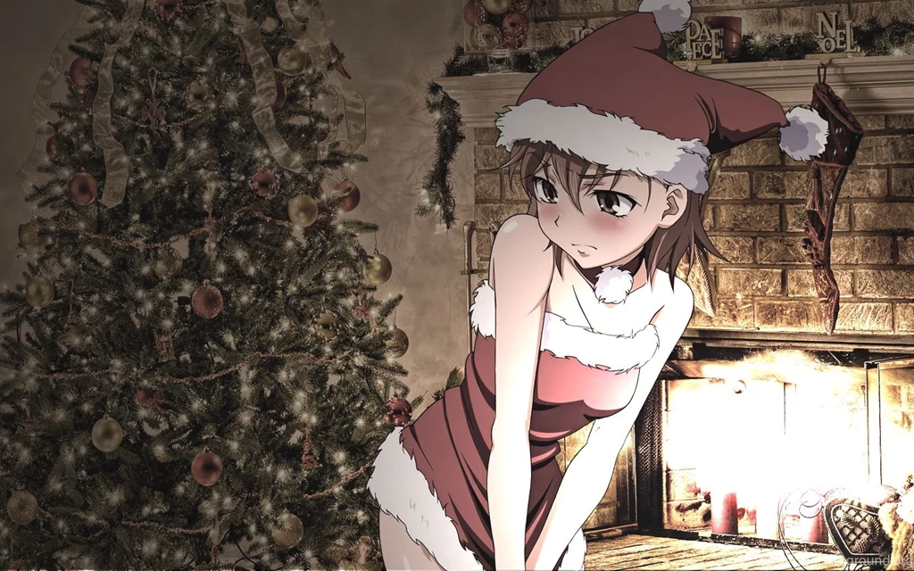 Christmas Misaka Mikoto Santa Costume To Aru Kagaku No Railgun To ...