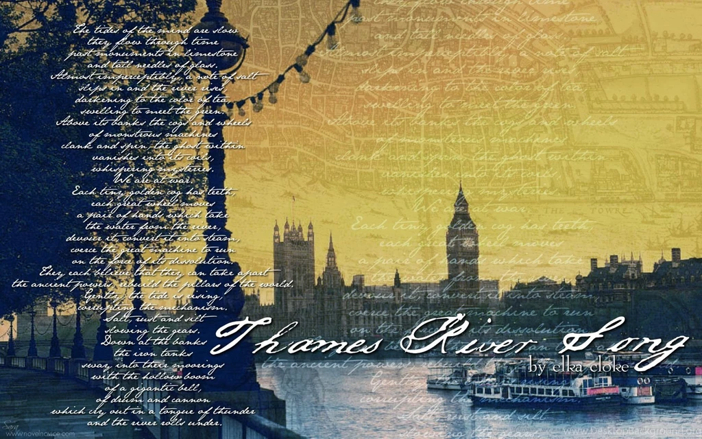 A Novel Novice Feature: Original Elka Cloke Wallpapers Novel Novice