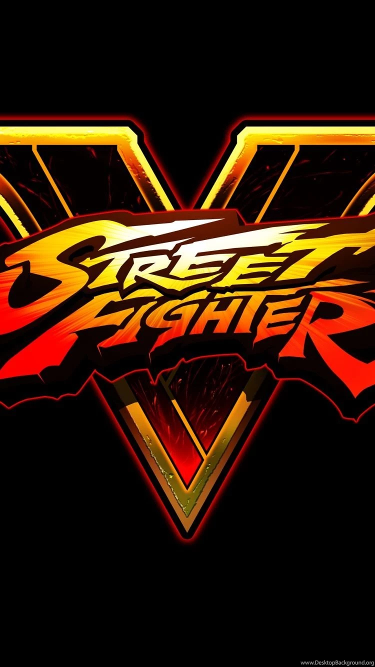 Download Wallpapers 750x1334 Street Fighter V, Fighting, Logo ...