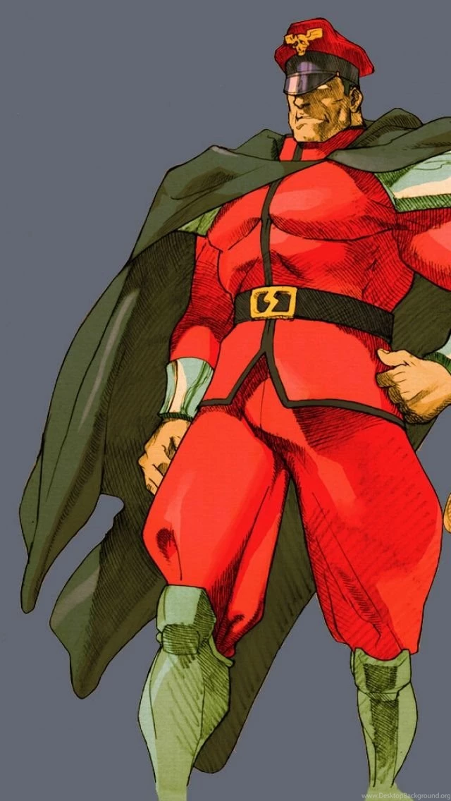 M. Bison And Cammy iPhone 5 Wallpapers