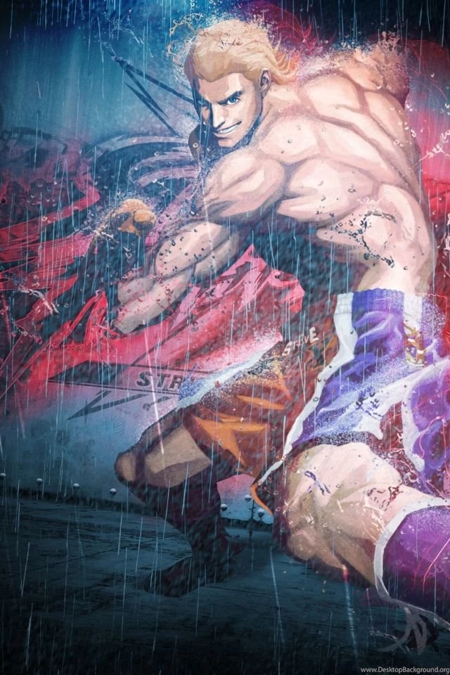 Download Wallpapers 640x960 Street Fighter X Tekken, Steve Fox ...