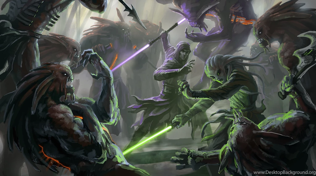 Star Wars Battle [Hi Res Textless Wallpaper] By Lightsabered On ...