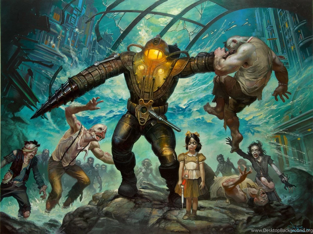 Boris Vallejo And Julie Bell Talk BioShock 2 Art From 1UP.com