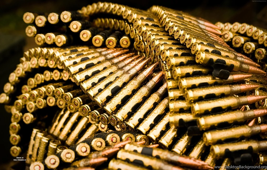 Gold Bullets Wallpaper, Military / Weapons: Gold Bullets
