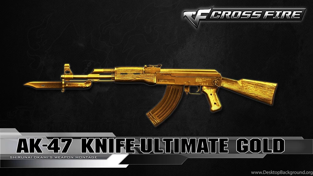 CrossFire China : AK 47 Knife Ultimate Gold ☆ YouTube