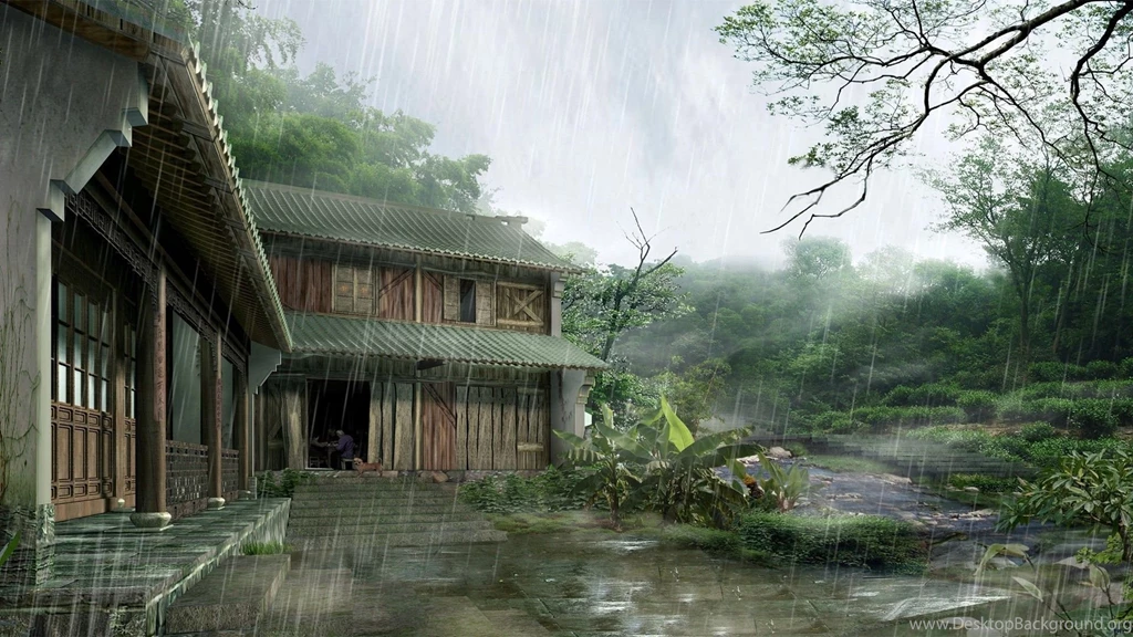 Beautiful Rain At Home
