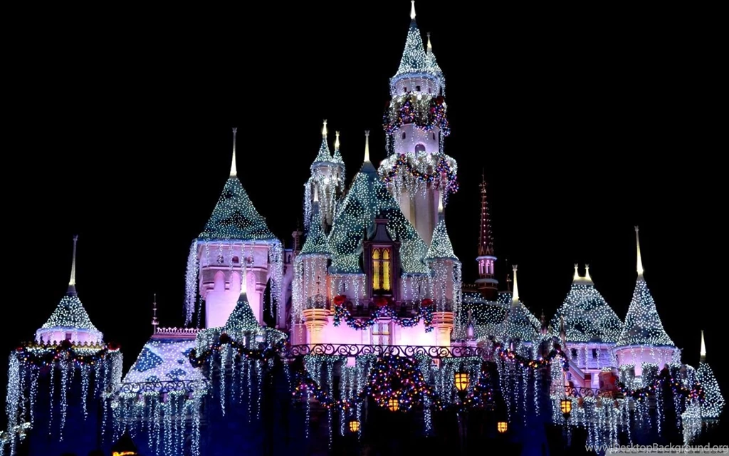Disneyland Sleeping Beauty Castle Winter HD Desktop Wallpapers ...