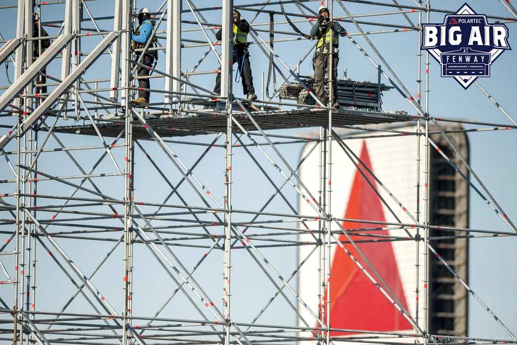 Take A Peek At Massive Snowboarding Ramp Inside Fenway Park « CBS ...