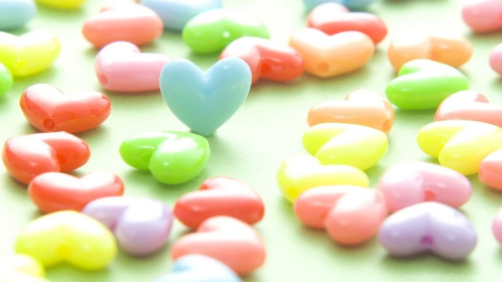 Love Hearts Candy 9 Free Wallpapers Hdlovewall.com