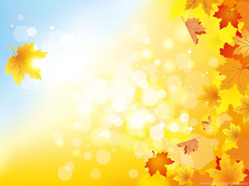 Beautiful Autumn Backgrounds Vector 1
