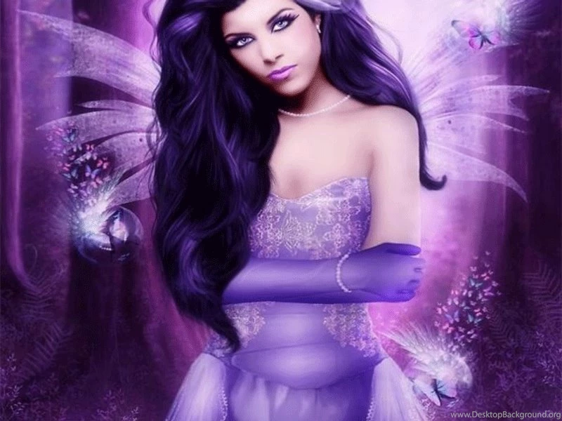 Purple fairy Wallpapers In 800x600 Resolution
