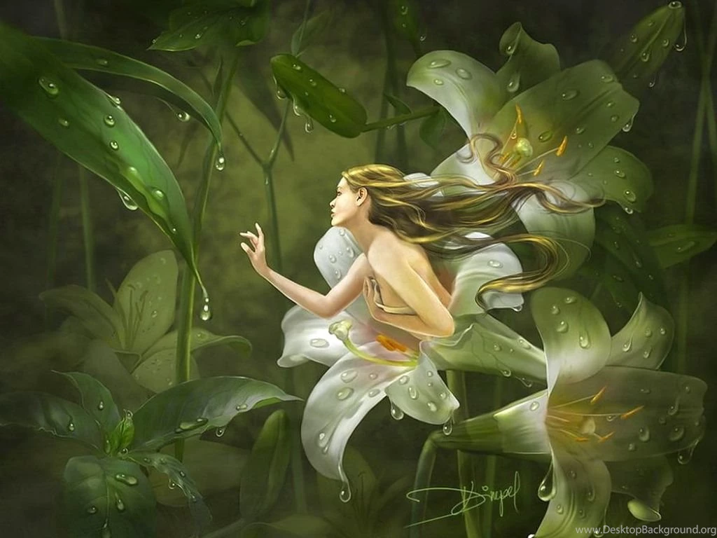 Free Fairy Flower Girl Wallpapers Download The Free Fairy Flower ...