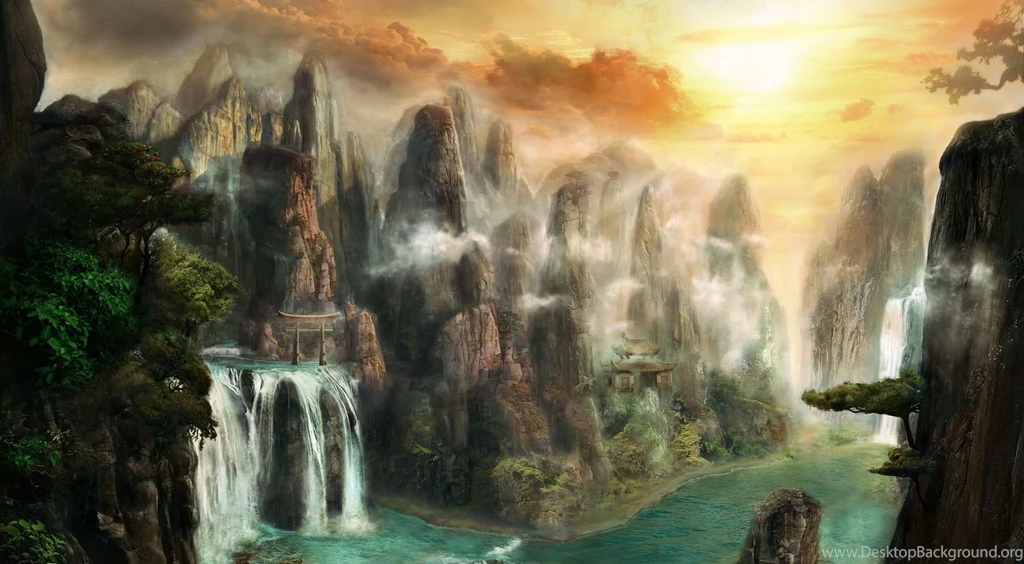 Download Download Fantasy Landscape Wallpapers HD