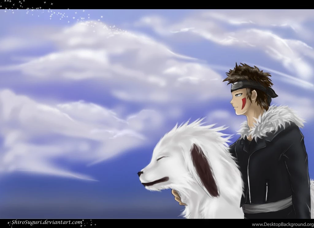 Kiba With Akamaru By Kukunia92 On DeviantArt
