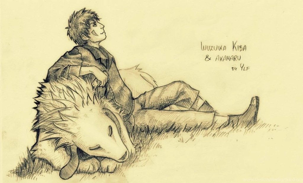 Inuzuka Kiba And Akamaru By AlyaW On DeviantArt