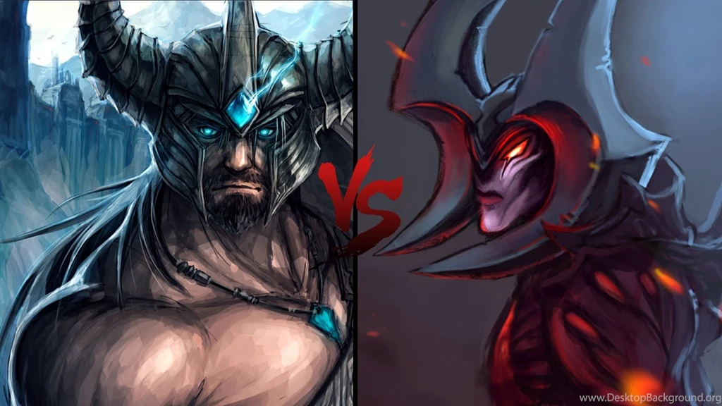 Aatrox VS Tryndamere : League Of Legends Lore