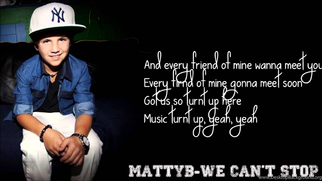 We Can't Stop (MattyBRaps Cover) Lyrics   YouTube