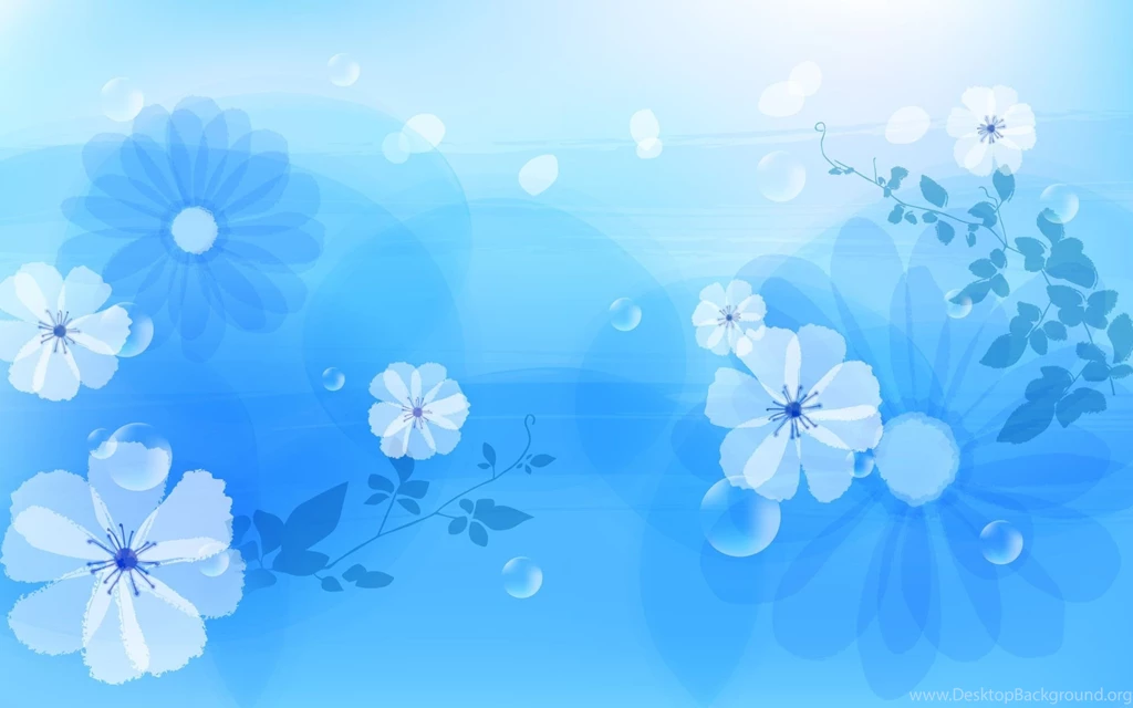 Sky Blue Flower Backgrounds 1960790