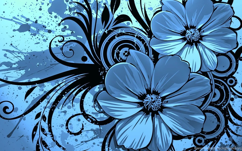 Blue Flowers 1567083